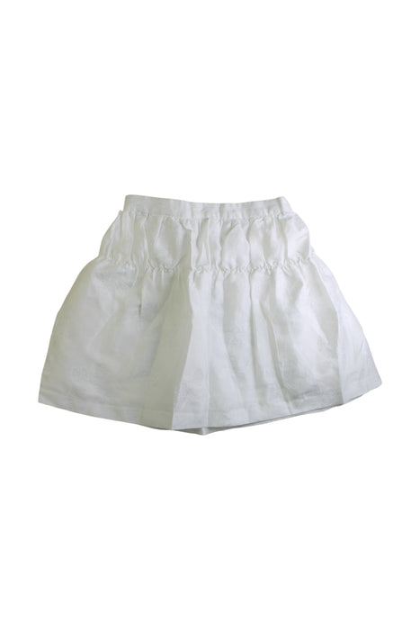 A White Short Skirts from Momonittu in size 8Y for girl. (Front View)