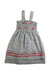 A Grey Sleeveless Dresses from Nicholas & Bears in size 6T for girl. (Front View)