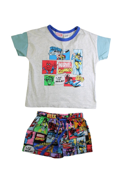 A Multicolour Pyjama Sets from Peter Alexander in size 2T for neutral. (Front View)