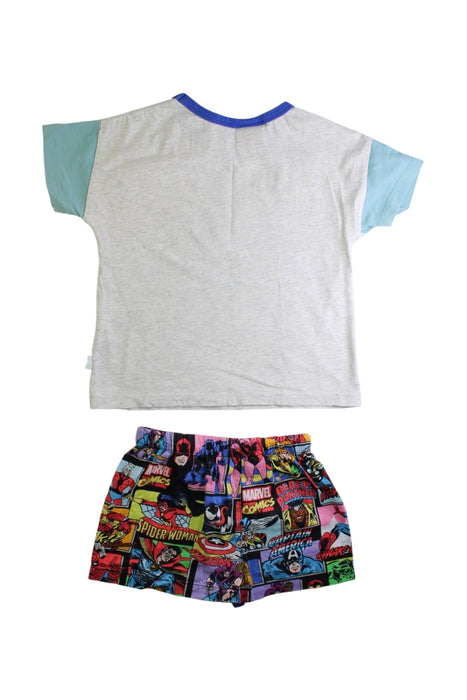 A Multicolour Pyjama Sets from Peter Alexander in size 2T for neutral. (Back View)