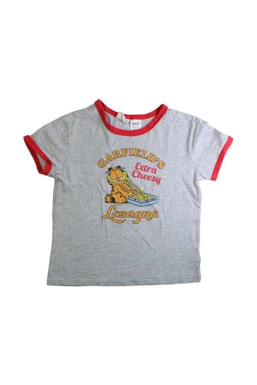 A Grey Short Sleeve T Shirts from Peter Alexander in size 5T for neutral. (Front View)
