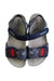 A Navy Sandals from Geox in size 7Y for girl. (Back View)