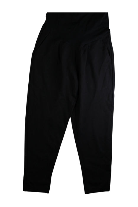 A Black Leggings from Gennie's in size Maternity-S for maternity. (Front View)