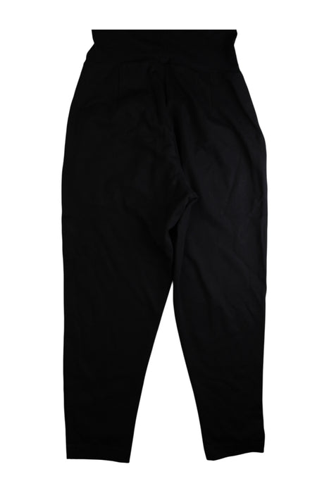 A Black Leggings from Gennie's in size Maternity-S for maternity. (Back View)