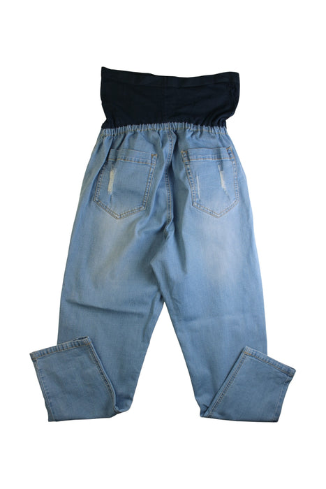 A  Casual Pants from Gennie's in size Maternity-S for maternity. (Back View)