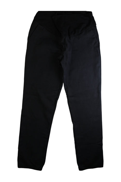 A Black Casual Pants from 9months in size Maternity-M for maternity. (Front View)