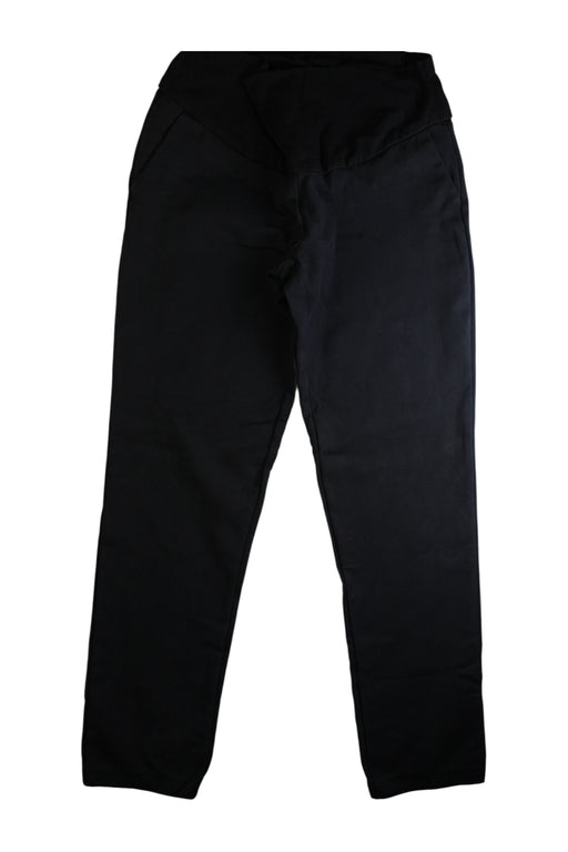 A Black Casual Pants from 9months in size Maternity-M for maternity. (Front View)