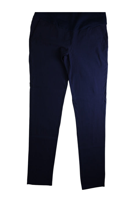 A navy Casual Pants from 9months in size Maternity-M for maternity. (Front View)