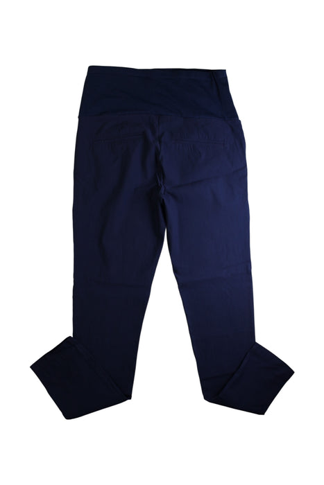 A navy Casual Pants from 9months in size Maternity-M for maternity. (Back View)