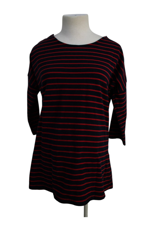 A Black Long Sleeve Tops from Mayarya in size Maternity-M for maternity. (Front View)