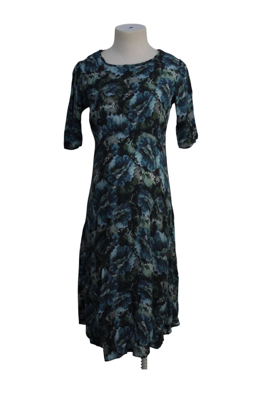 A Blue Long Sleeve Dresses from Seraphine in size Maternity-XS for maternity. (Front View)