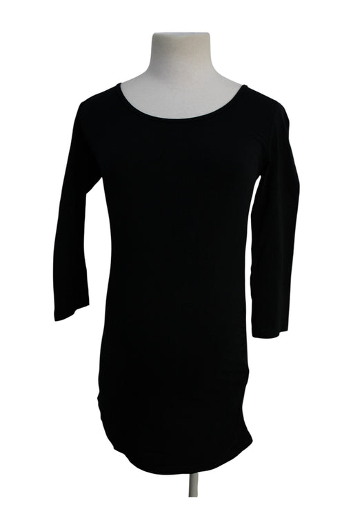A Black Long Sleeve Dresses from Mamalicious in size Maternity-XS for maternity. (Front View)