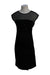 A Black Short Sleeve Dresses from Envie de Fraise in size Maternity-M for maternity. (Front View)