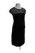 A Black Short Sleeve Dresses from Envie de Fraise in size Maternity-M for maternity. (Back View)