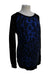 A Blue Long Sleeve Tops from Mamalicious in size Maternity-S for maternity. (Back View)