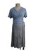 A Blue Short Sleeve Dresses from Seraphine in size Maternity-XS for maternity. (Front View)