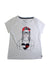 A White Short Sleeve T Shirts from Tommy Hilfiger in size 8Y for girl. (Front View)