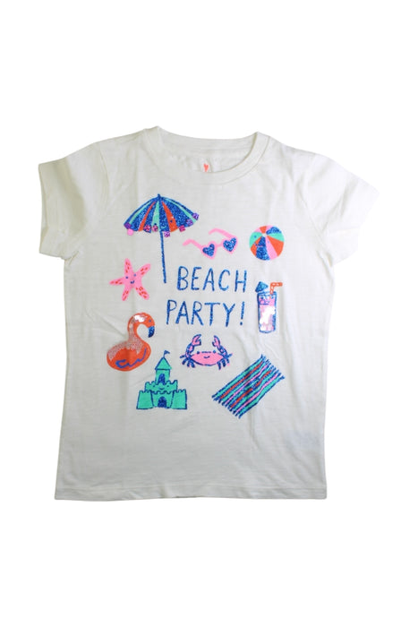 A Multicolour Short Sleeve T Shirts from Crewcuts in size 8Y for girl. (Front View)