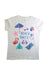 A Multicolour Short Sleeve T Shirts from Crewcuts in size 8Y for girl. (Front View)