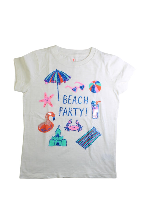 A Multicolour Short Sleeve T Shirts from Crewcuts in size 8Y for girl. (Front View)