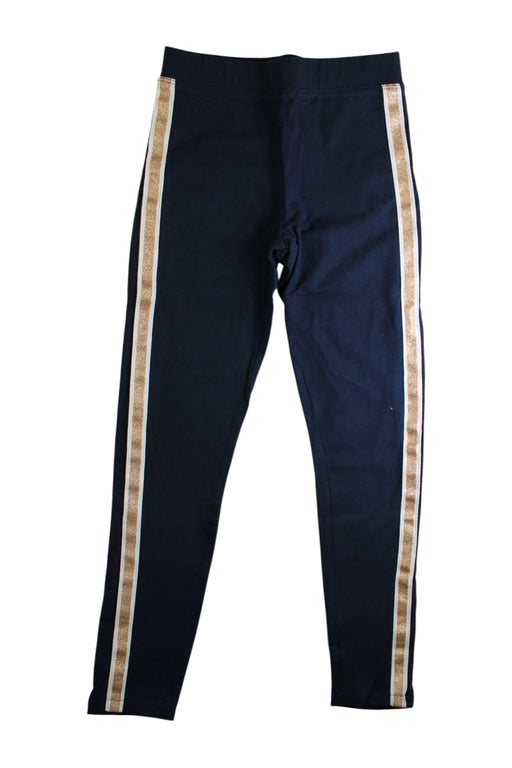 A Navy Leggings from Monoprix in size 10Y for girl. (Front View)