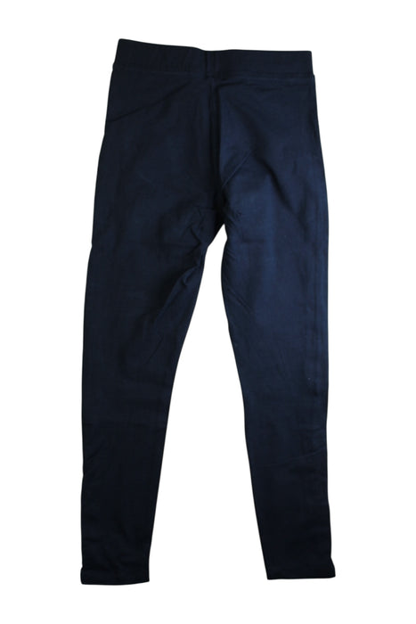 A Navy Leggings from Monoprix in size 10Y for girl. (Back View)