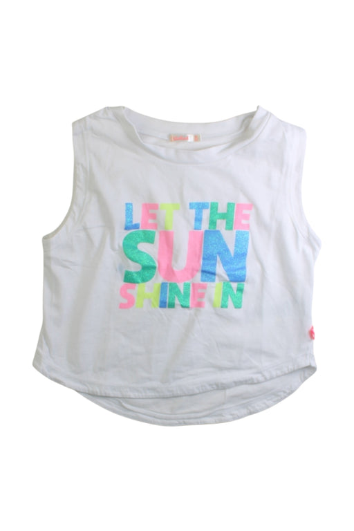 A Multicolour Sleeveless Tops from Billieblush in size 10Y for girl. (Front View)