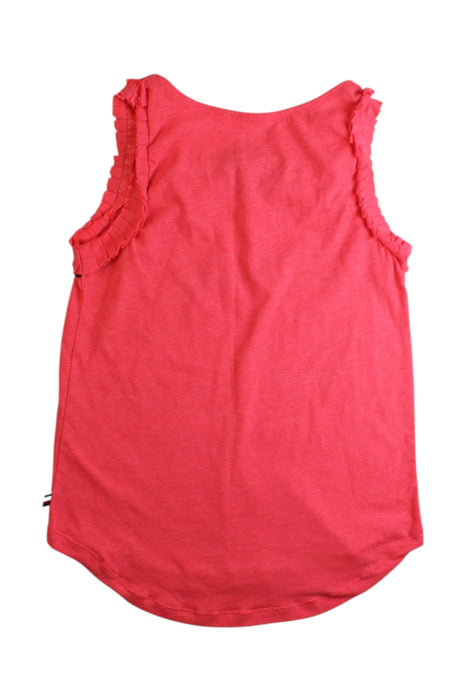 A Pink Sleeveless Tops from Tommy Hilfiger in size 8Y for girl. (Back View)