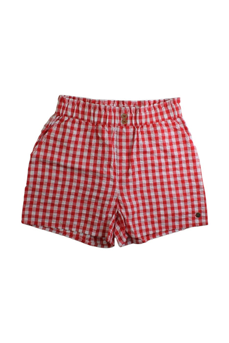 A Red Shorts from Roxy in size 10Y for girl. (Front View)