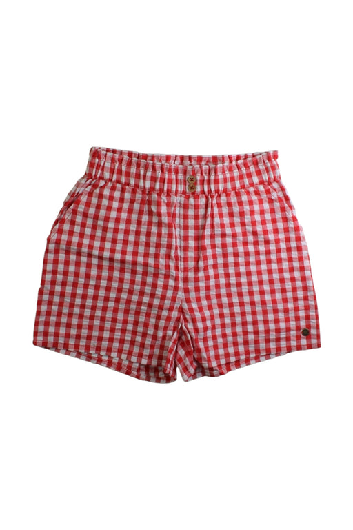 A Red Shorts from Roxy in size 10Y for girl. (Front View)