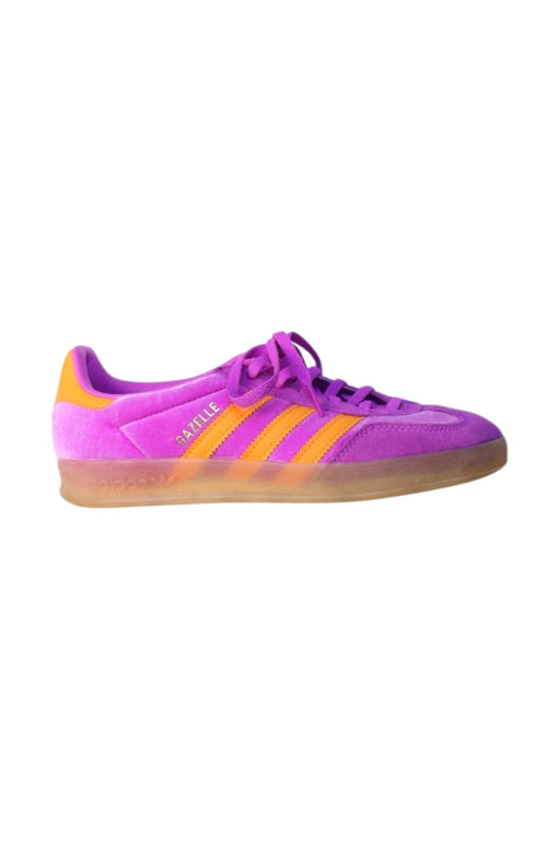 A Purple Sneakers from Adidas in size 12Y for neutral. (Front View)