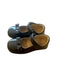 A Grey Dress Shoes from Hampton Classics in size 3T for girl. (Front View)