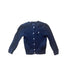 A Navy Cardigans from Polo Ralph Lauren in size 3T for girl. (Front View)