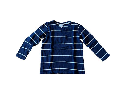A Blue Long Sleeve Tops from Seed in size 5T for boy. (Front View)