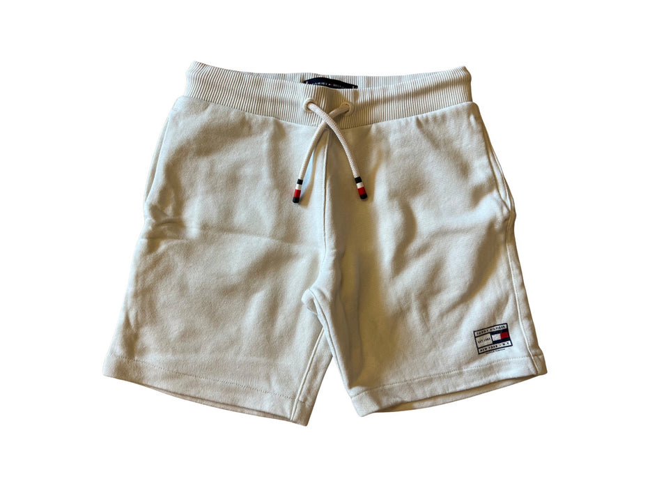 A White Shorts from Tommy Hilfiger in size 5T for neutral. (Front View)