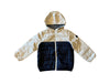 A White Puffer/Quilted Jackets from Petit Bateau in size 5T for neutral. (Front View)