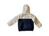 A White Puffer/Quilted Jackets from Petit Bateau in size 5T for neutral. (Back View)