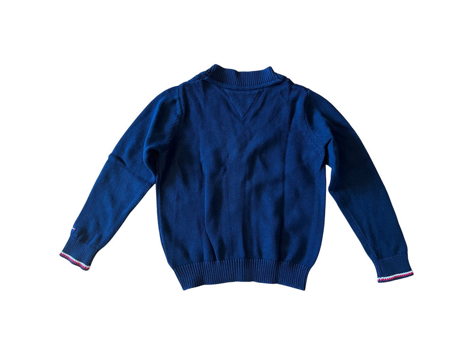 A Navy Cardigans from Tommy Hilfiger in size 5T for boy. (Back View)