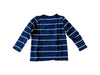 A Blue Long Sleeve Tops from Seed in size 5T for boy. (Back View)