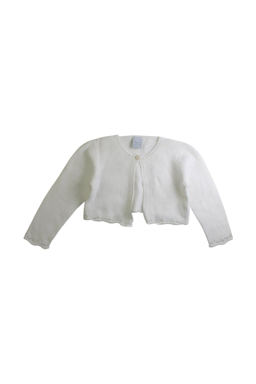 A White Cardigans from Pepa London in size 3T for girl. (Front View)