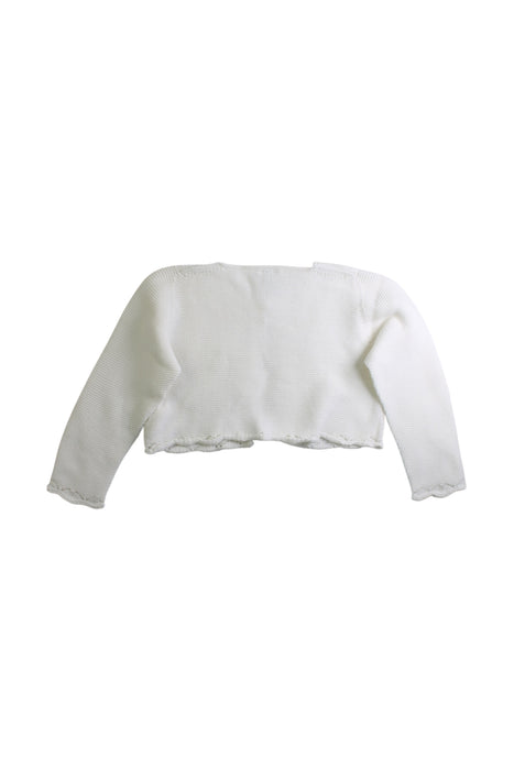 A White Cardigans from Pepa London in size 3T for girl. (Back View)