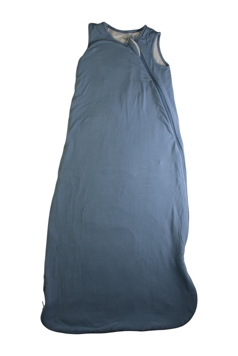 A Blue Sleepsacs from Kyte Baby in size 18-24M for neutral. (Front View)