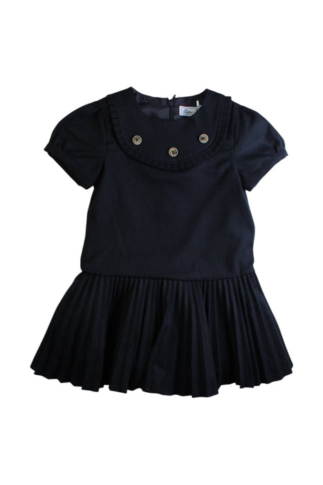 A Black Short Sleeve Dresses from Tartine et Chocolat in size 3T for girl. (Front View)