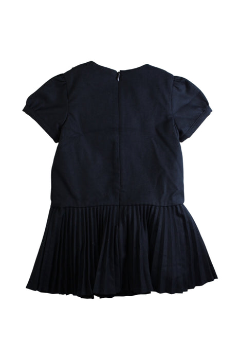 A Black Short Sleeve Dresses from Tartine et Chocolat in size 3T for girl. (Back View)