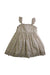 A Beige Sleeveless Dresses from Jamie Kay in size 3T for girl. (Back View)