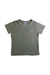 A Green Short Sleeve T Shirts from Petit Bateau in size 3T for boy. (Front View)