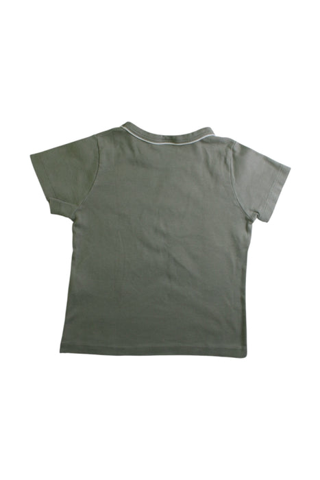 A Green Short Sleeve T Shirts from Petit Bateau in size 3T for boy. (Back View)
