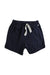 A Navy Shorts from Petit Bateau in size 12-18M for boy. (Front View)