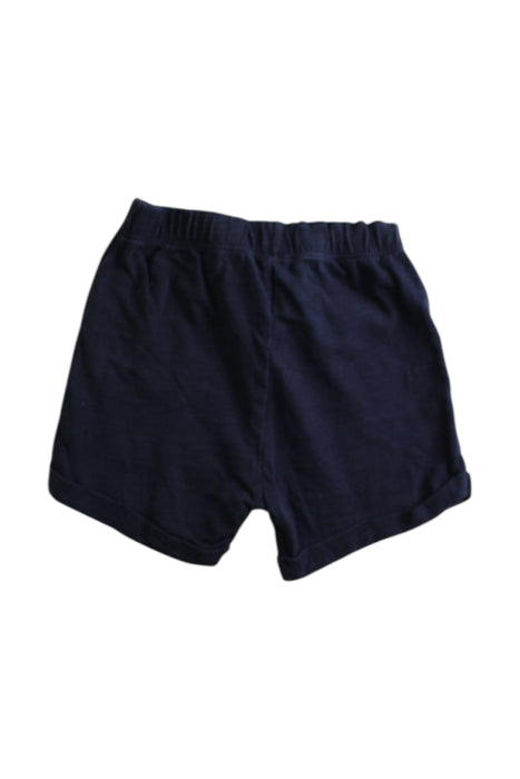 A Navy Shorts from Petit Bateau in size 12-18M for boy. (Back View)