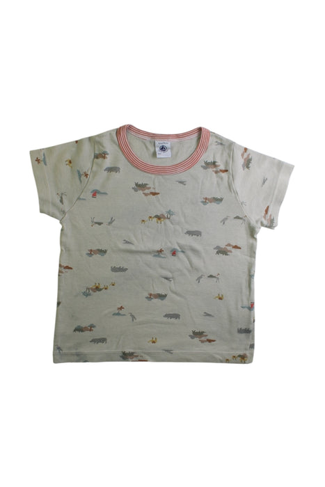 A Multicolour Short Sleeve Tops from Petit Bateau in size 3T for boy. (Front View)